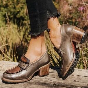 Free Bird by Steven Brown Leather Loafers